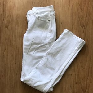 White skinny jeans 74AM